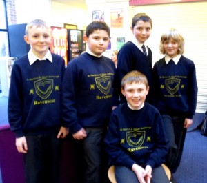 Pupils from Scarborough's St. Martin Church of England School