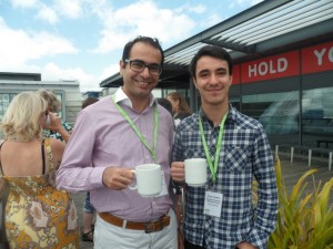 Ashraf Hamad, from York St. John University chats to Sam Chaher of Fairtrade Reading.