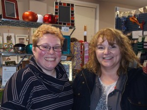 Joanna Pollard and Councillor Eva Lambert